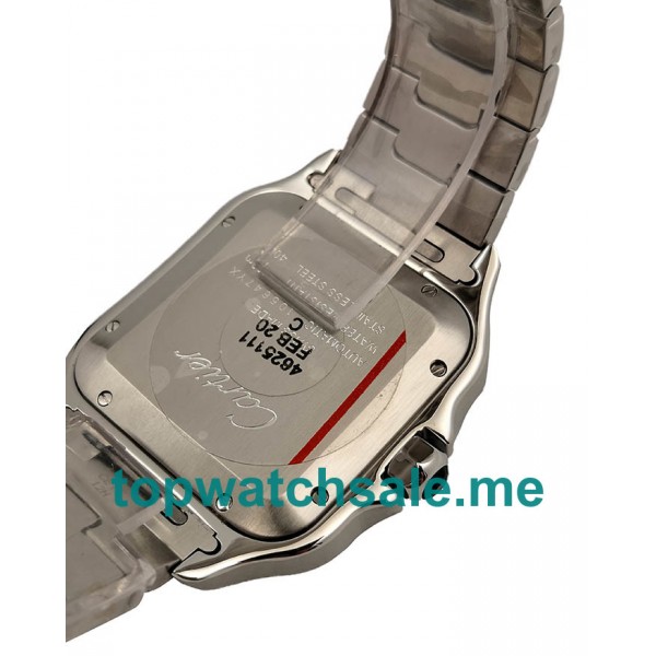 UK 37.5MM Steel Cartier Santos WSSA0037 Replica Watches