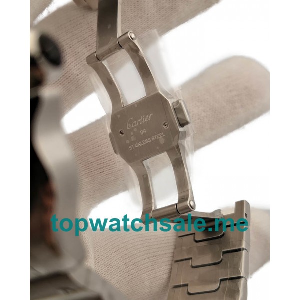 UK 37.5MM Steel Cartier Santos WSSA0037 Replica Watches