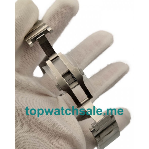 UK 37.5 MM Steel Cartier Santos WSSA0013 Replica Watches