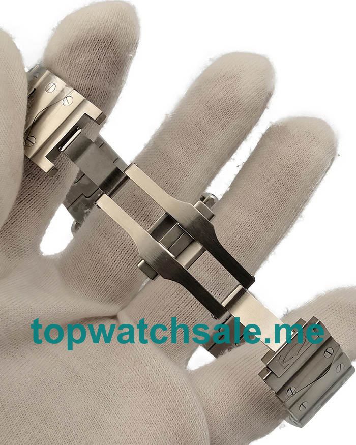 UK 37.5MM Steel Cartier Santos WHSA0015 Replica Watches