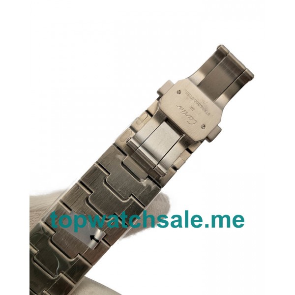 UK 37.5MM Steel Cartier Santos WHSA0015 Replica Watches