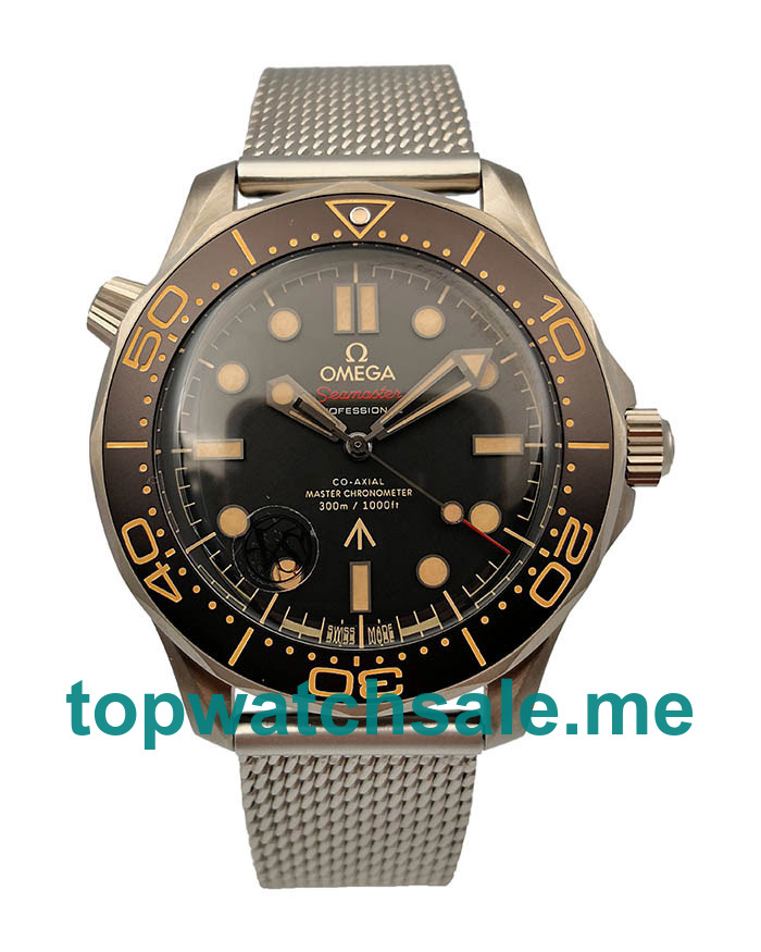 UK 42MM Titanium Omega Seamaster 300M 210.92.42.20.01.001 Replica Watches