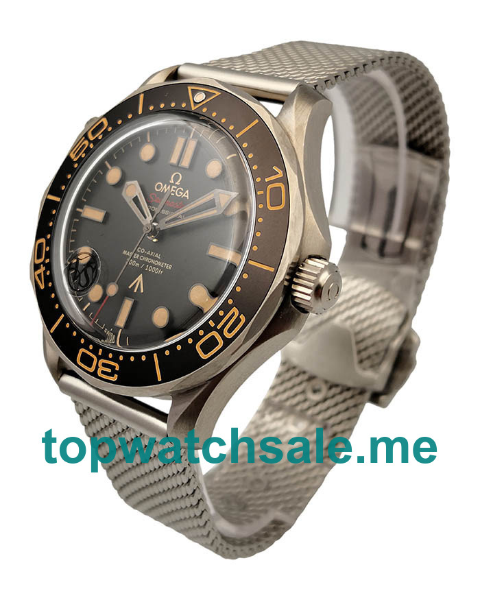 UK 42MM Titanium Omega Seamaster 300M 210.92.42.20.01.001 Replica Watches