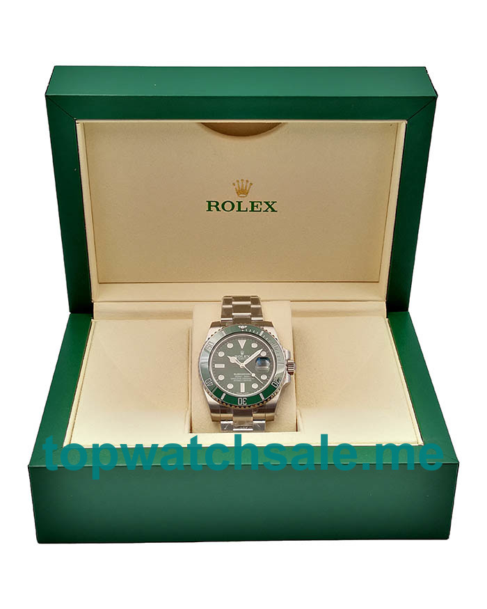 UK High Quality Replica Rolex Submariner Date 116610LV 2018 N V9S Stainless Steel 904L Green Dial Swiss 3135