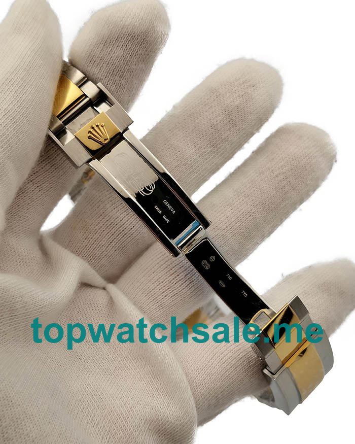 UK High Quality Replica Rolex Yacht-Master II 116681 V5 Stainless Steel & Yellow Gold White Dial Swiss 7750