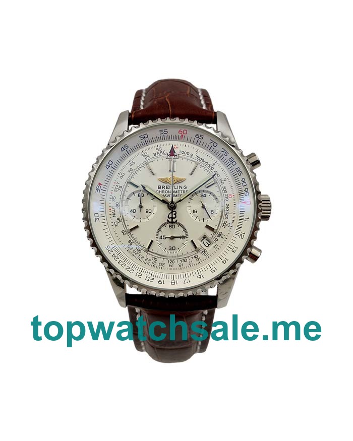 UK 42MM Steel Cases Breitling Navitimer A23322 Replica Watches