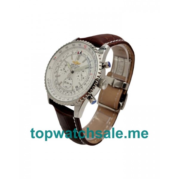 UK 42MM Steel Cases Breitling Navitimer A23322 Replica Watches