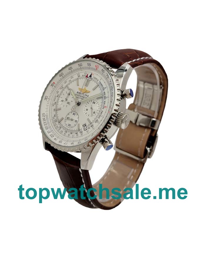 UK 42MM Steel Cases Breitling Navitimer A23322 Replica Watches