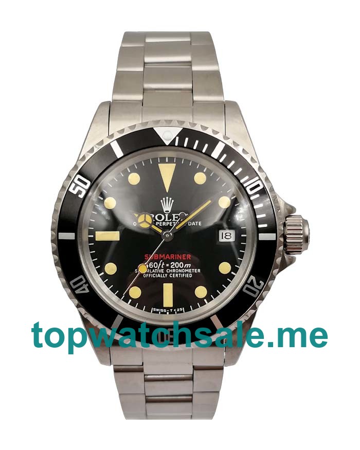 UK Perfect Replica Rolex Submariner 1680 Watches With Black Dials For Men