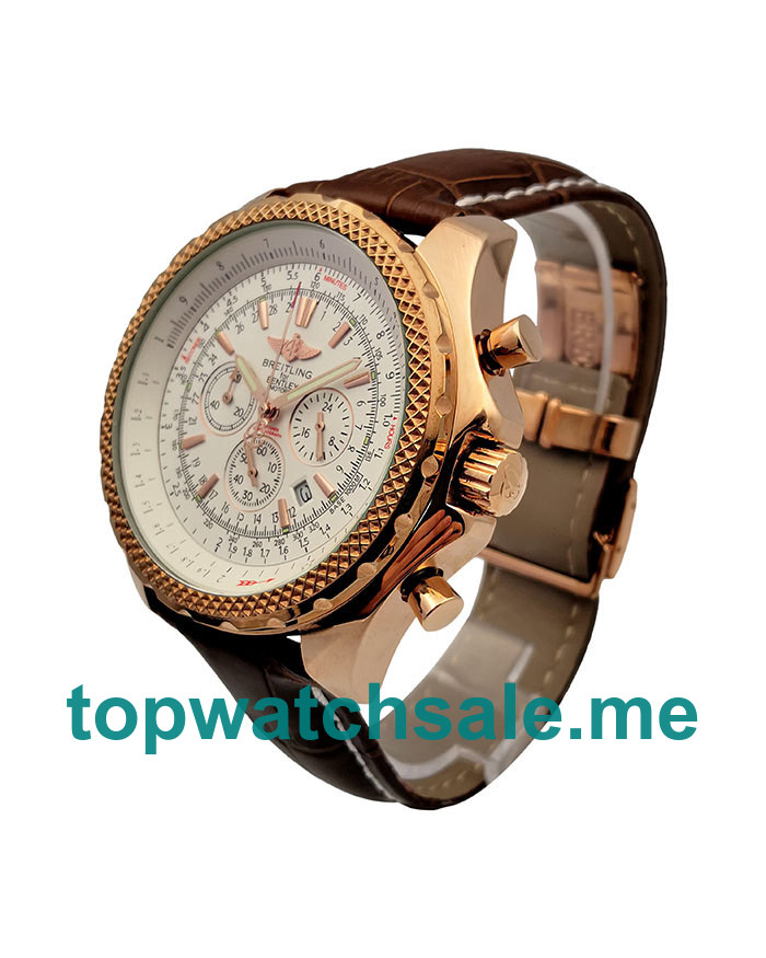 UK 47MM Rose Gold Replica Breitling Bentley Motors A25362 Watches