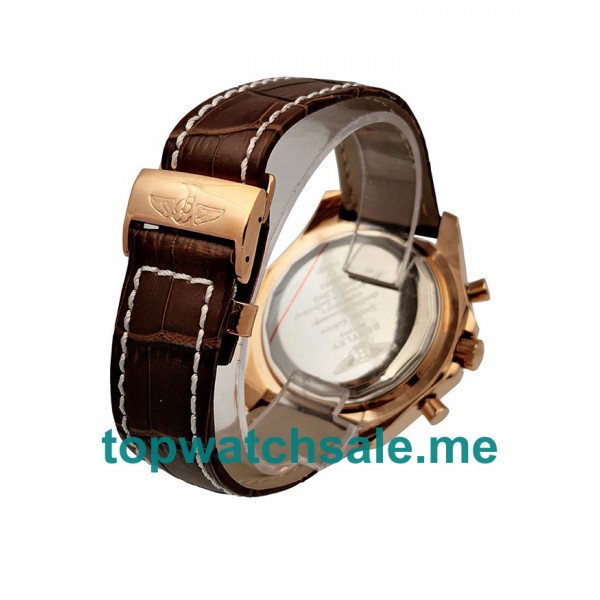 UK 47MM Rose Gold Replica Breitling Bentley Motors A25362 Watches