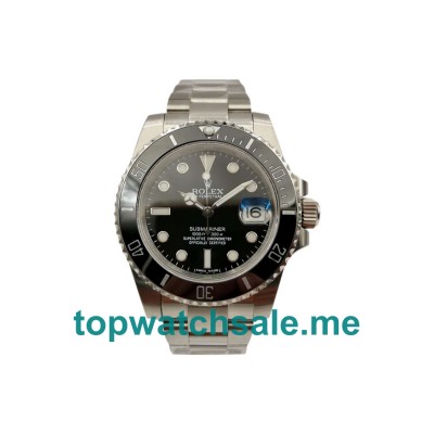 UK Best 1:1 Rolex Submariner 116610LN Replica Watches With Black Dials For Sale
