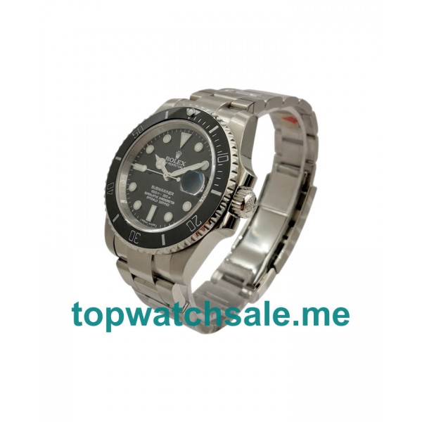 UK Best 1:1 Rolex Submariner 116610LN Replica Watches With Black Dials For Sale