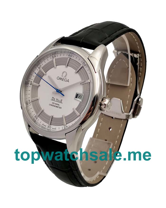 UK 41MM Silver Dials Omega De Ville 431.33.41.21.02.001 Replica Watches
