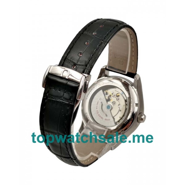 UK 41MM Silver Dials Omega De Ville 431.33.41.21.02.001 Replica Watches