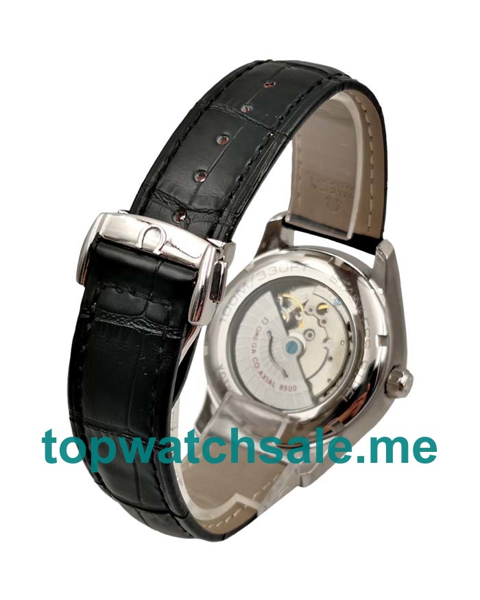 UK 41MM Silver Dials Omega De Ville 431.33.41.21.02.001 Replica Watches