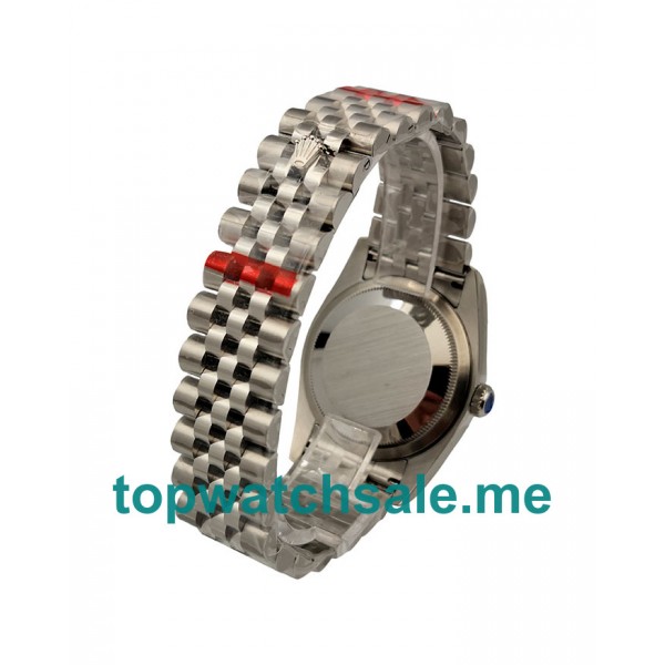 UK 36 MM Rolex Datejust 116234 Fake Watches With Black Dials For Sale