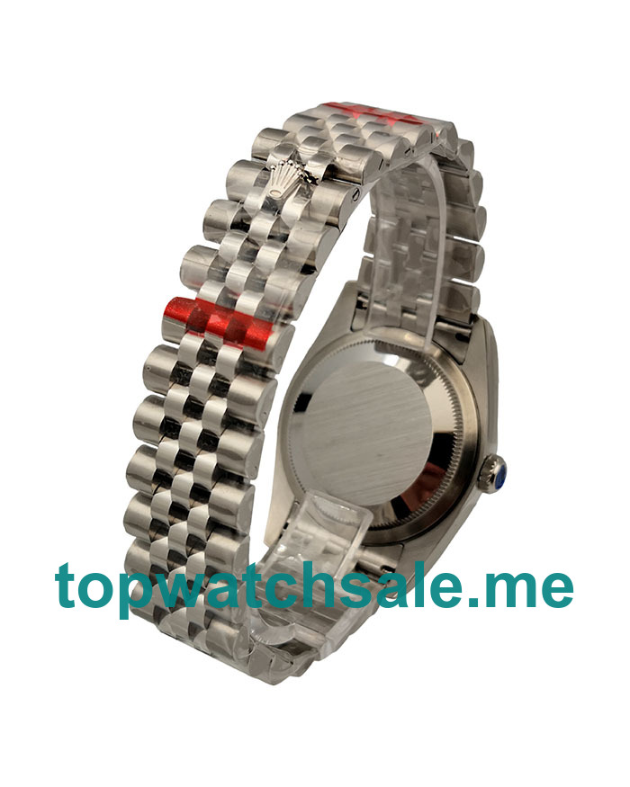 UK 36 MM Rolex Datejust 116234 Fake Watches With Black Dials For Sale