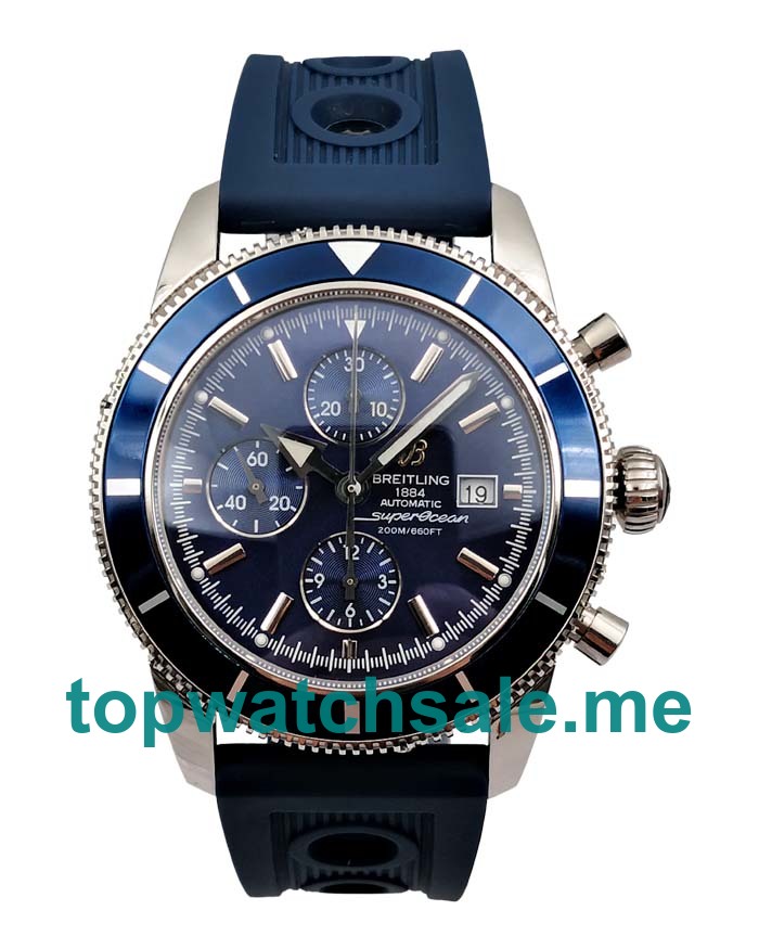 UK Best 1:1 Fake Breitling Superocean Heritage A13320 With Blue Dials For Men