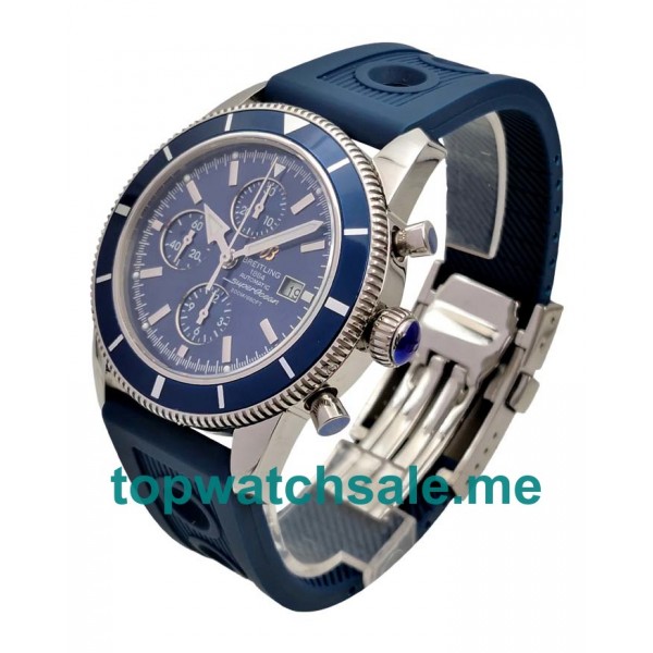 UK Best 1:1 Fake Breitling Superocean Heritage A13320 With Blue Dials For Men