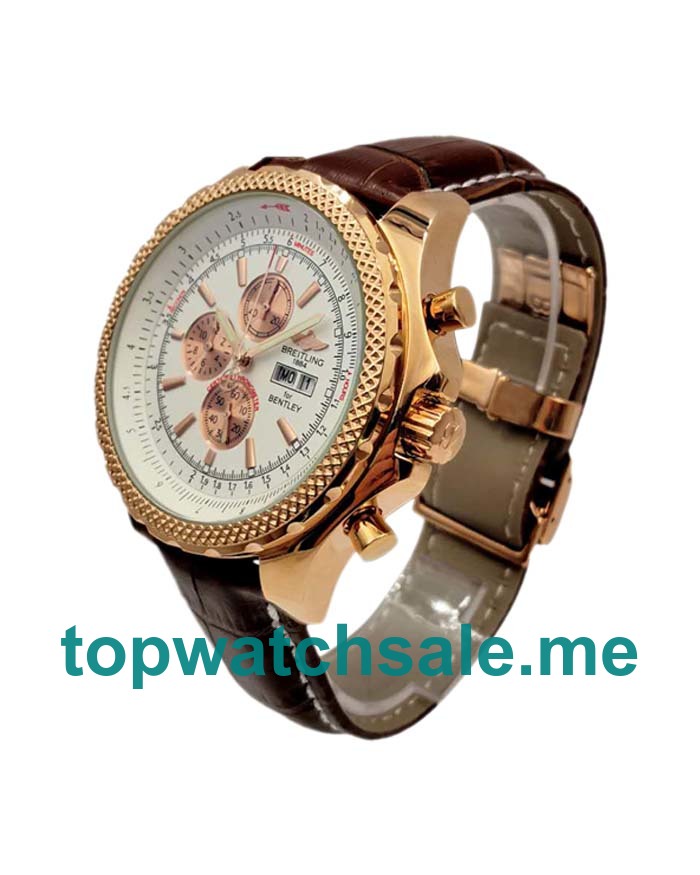 UK 44.8MM Replica Breitling Bentley GT A13362 Watches With Gold Cases
