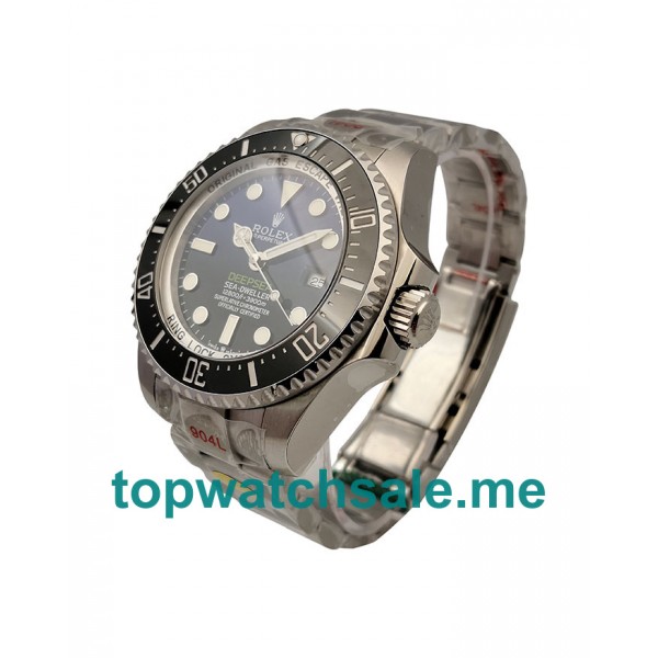 UK Swiss Movement Rolex Sea-Dweller Deepsea 126660 Replica Watches With Blue & Black Dials For Sale