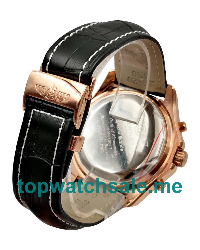 UK Best 1:1 Breitling Bentley Motors A25362 Fake Watches With Black Dials For Men