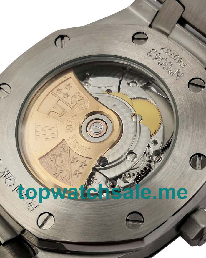 UK 41MM Black Dials Audemars Piguet Royal Oak 15400ST.OO.1220ST.01 Replica Watches