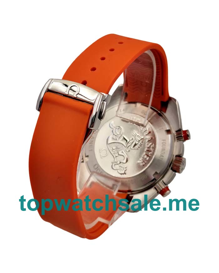UK 43MM Black Dials Omega Seamaster Planet Ocean Chrono 2918.50.82 Replica Watches