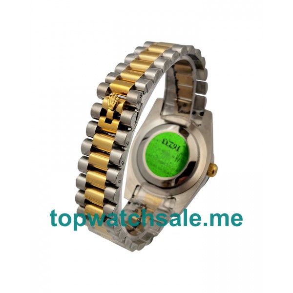 UK 41MM Steel And Gold Rolex Day-Date 218238 Replica Watches
