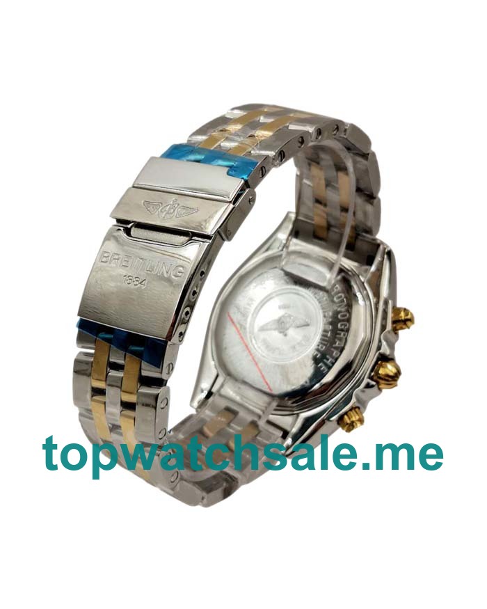 UK High Quality Breitling Chronomat Evolution B13356 Fake Watches With Blue Dials For Men
