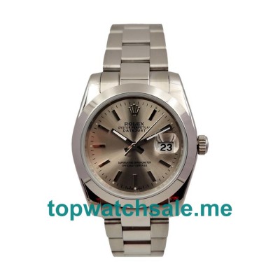 UK 31MM Gray Dials Rolex Datejust 278240 Replica Watches