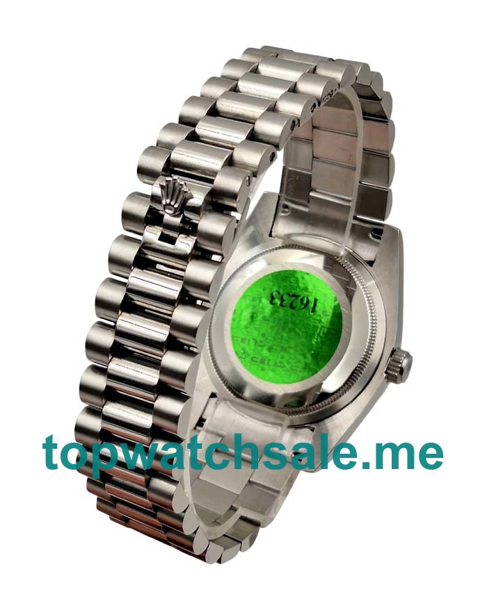 UK Perfect Replica Rolex Day-Date 118239 Watches With Blue Dials For Men