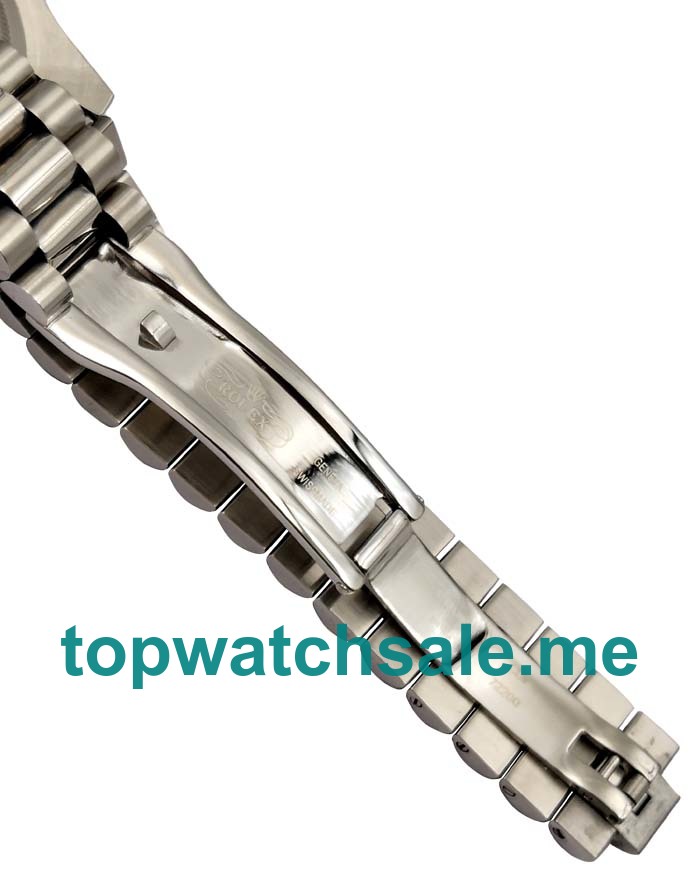 UK Perfect Replica Rolex Day-Date 118239 Watches With Blue Dials For Men