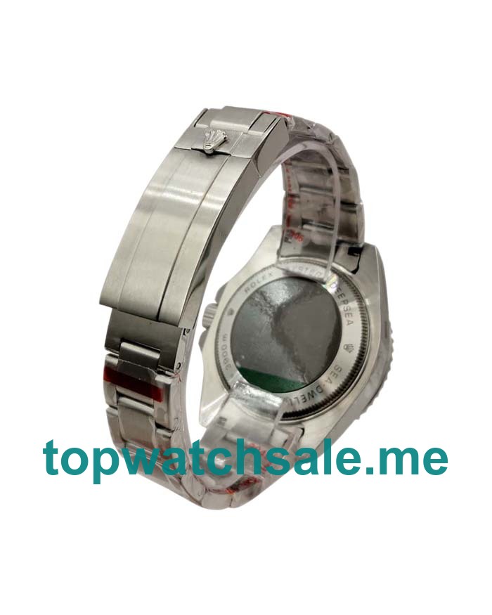 UK Best 1:1 Rolex Sea-Dweller Deepsea 116660 Fake Watches With Black Dials For Sale