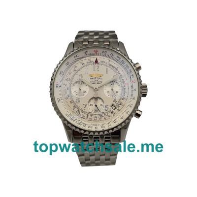 UK 42MM White Dials Breitling Navitimer A23322 Replica Watches