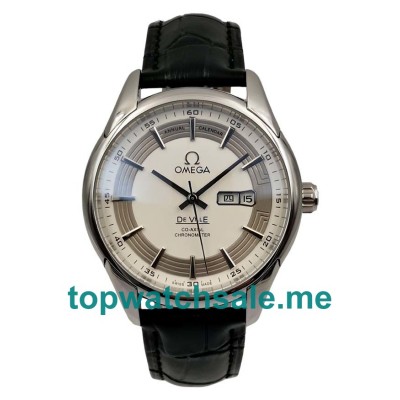 UK 41MM White Dials Omega De Ville 431.33.41.22.02.001 Replica Watches