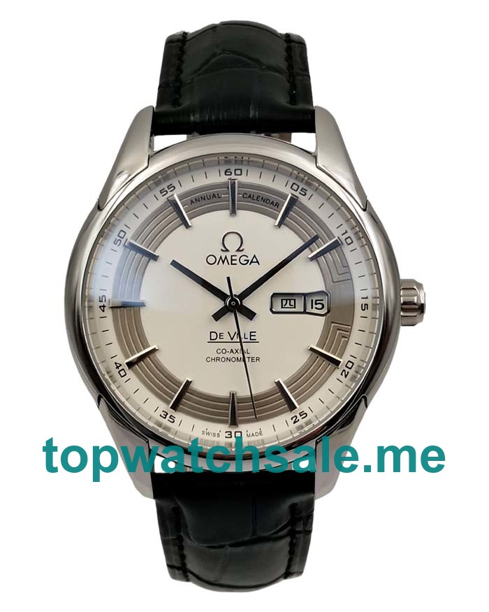 UK 41MM White Dials Omega De Ville 431.33.41.22.02.001 Replica Watches