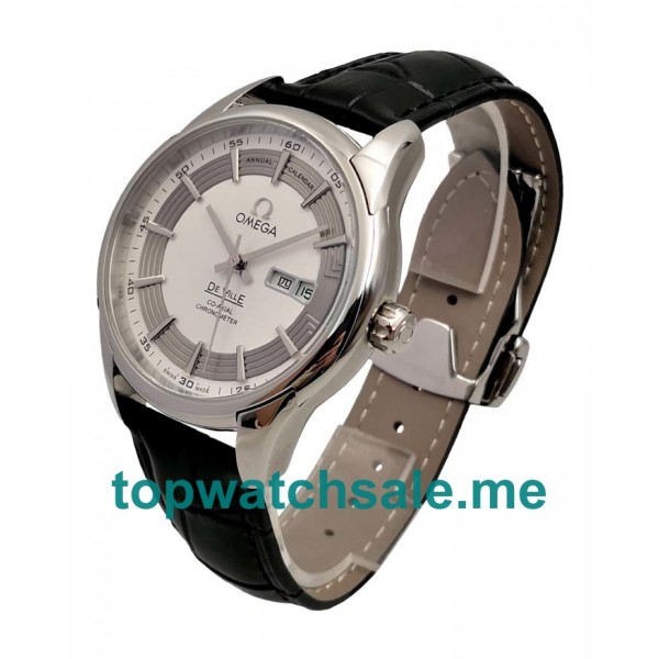 UK 41MM White Dials Omega De Ville 431.33.41.22.02.001 Replica Watches