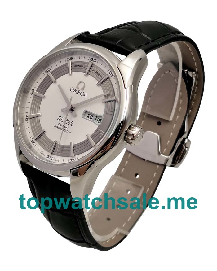UK 41MM White Dials Omega De Ville 431.33.41.22.02.001 Replica Watches