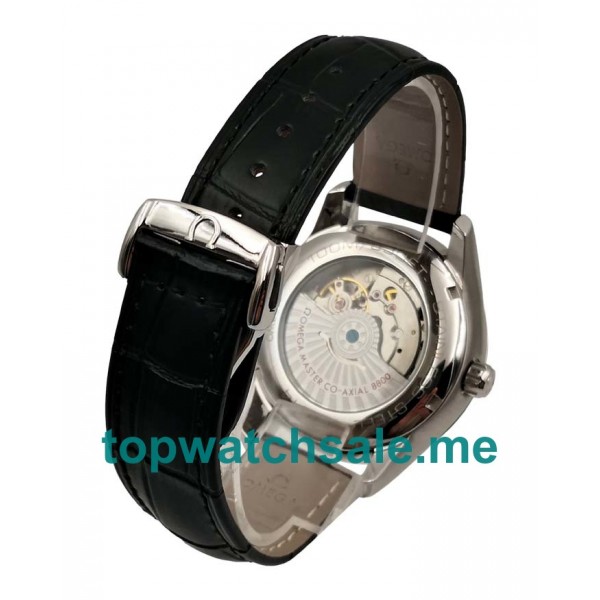 UK 41MM White Dials Omega De Ville 431.33.41.22.02.001 Replica Watches