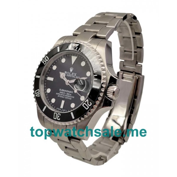UK Best Quality Rolex Submariner 116610 LN Replica Watches With White Dials