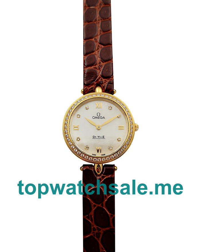 AAA Quality UK Omega De Ville 424.58.27.60.55.001 Replica Watches With Mother-Of-Pearl Dials Online