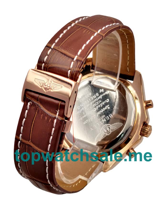 UK 47MM Brown Dials Breitling Bentley Motors A25362 Replica Watches