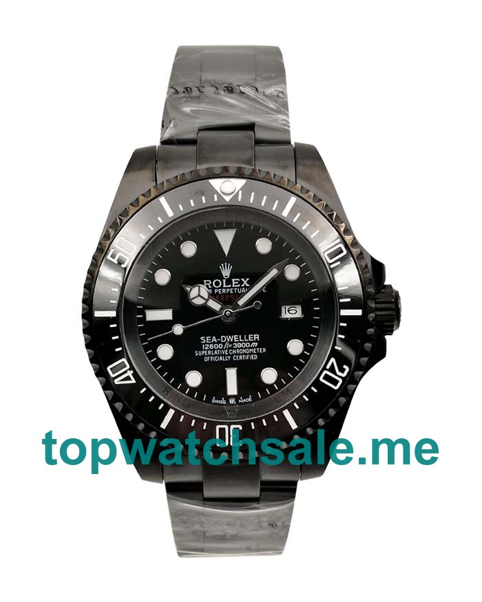 UK 44MM Black Dials Rolex Sea-Dweller Deepsea 116660 Replica Watches UK 44MM Black Dials Rolex Sea-Dweller Deepsea 116660 Replica Watches
