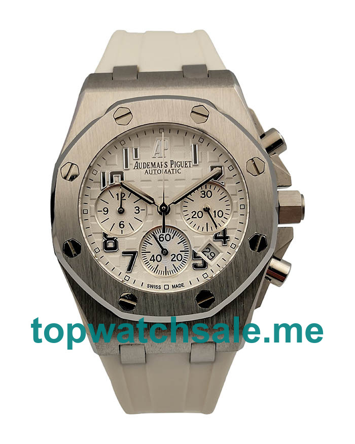 UK 36MM Replica Audemars Piguet Royal Oak Offshore 26283ST.OO.D010CA.01 Silver Dials Watches