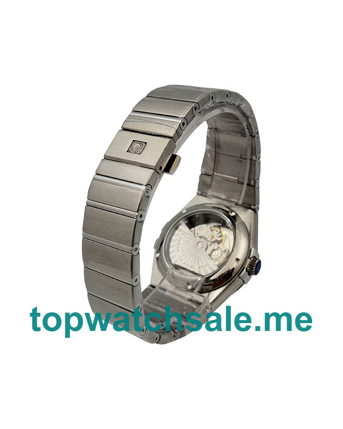 UK 39MM Black Dials Omega Constellation 123.10.38.21.01.001 Replica Watches