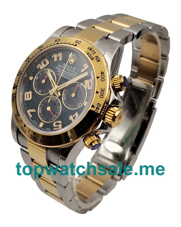 UK Best Quality Rolex Daytona 116503 Fake Watches With Blue Dials For Men