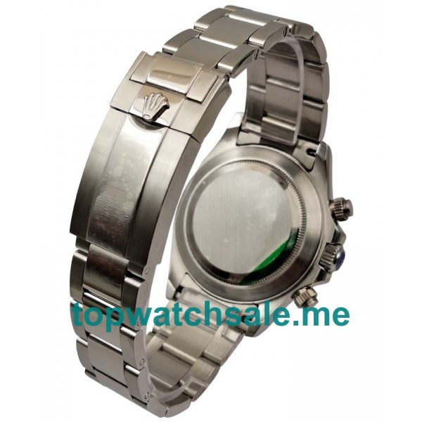 UK 40 MM AAA Quality Rolex Daytona 116509 Replica Watches With Blue Dials For Sale