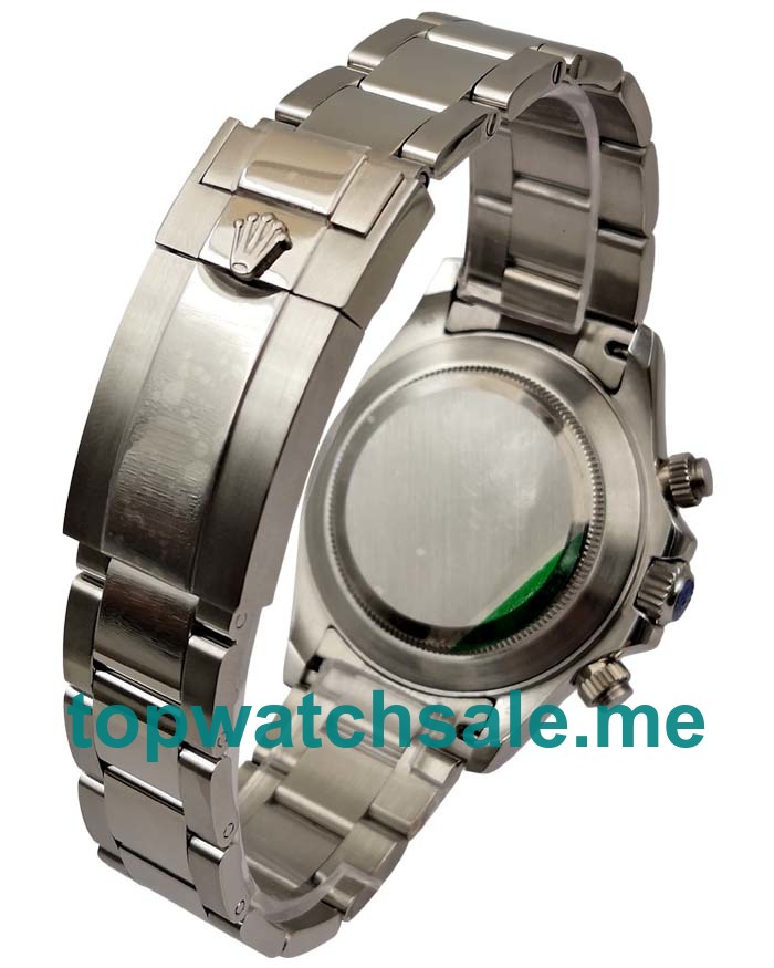 UK 40 MM AAA Quality Rolex Daytona 116509 Replica Watches With Blue Dials For Sale